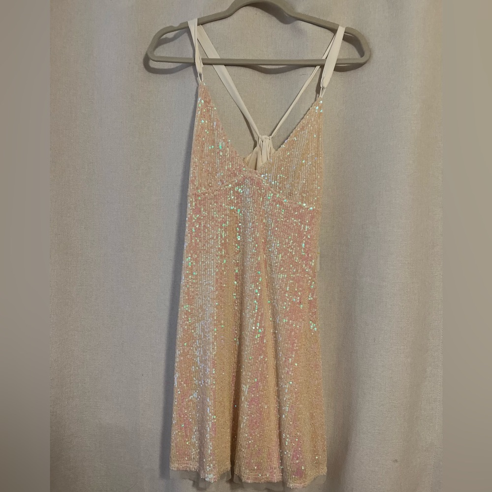 NWT Sequin Free People Mini Dress